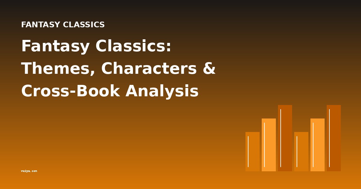 Fantasy Classics: Themes, Characters & Cross-Book Analysis