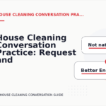 House Cleaning Conversation Practice: Request and Reply Examples