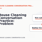 House Cleaning Conversation Practice: Problem and Solution Replies