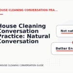 House Cleaning Conversation Practice: Natural Conversation Lines