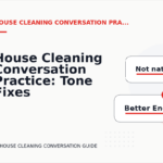 House Cleaning Conversation Practice: Tone Fixes for Real Situations
