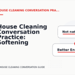 House Cleaning Conversation Practice: Softening Direct Sentences